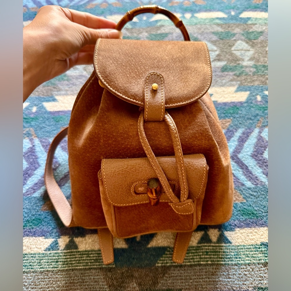 Authentic Vintage Gucci Mini Backpack